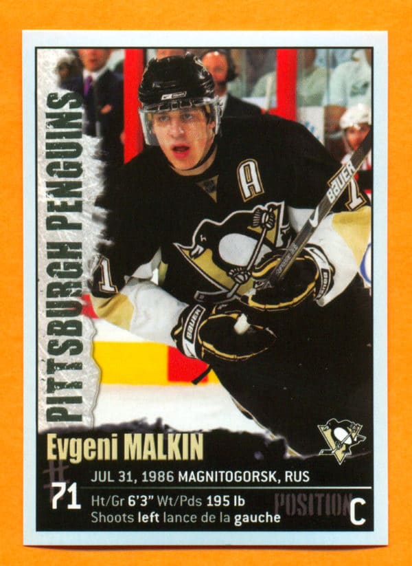 2009 PANINI #123-Evgeni Malkin