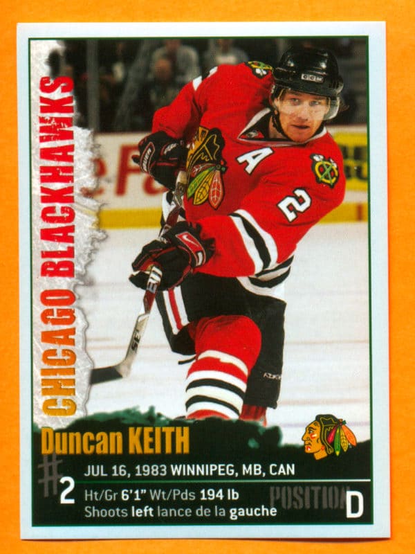 2009 PANINI #187-Duncan Keith