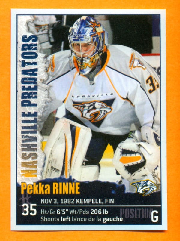 2009 PANINI #262-Pekka Rinne