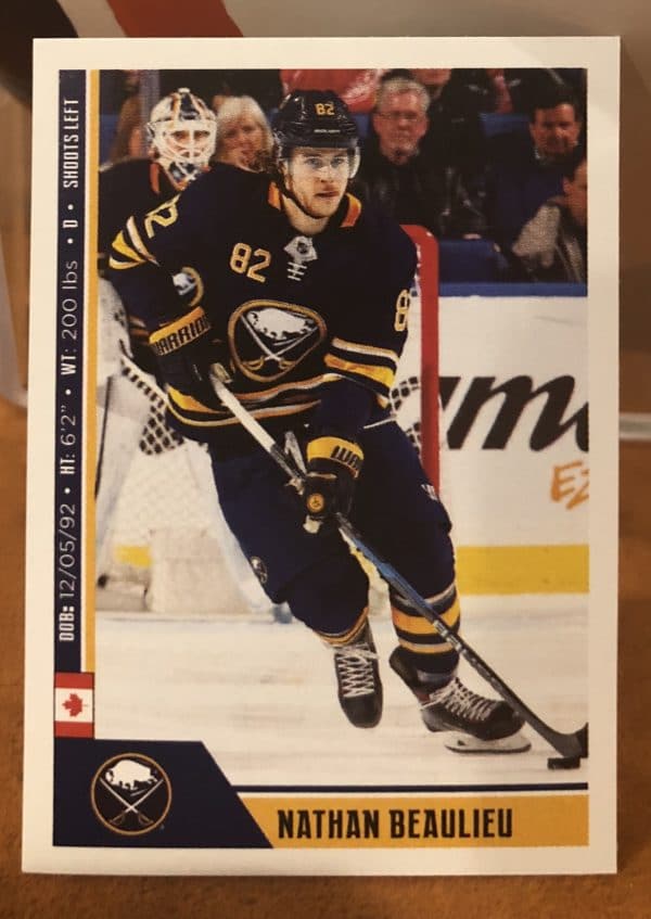 2018 PANINI #35- Nathan Beaulieu