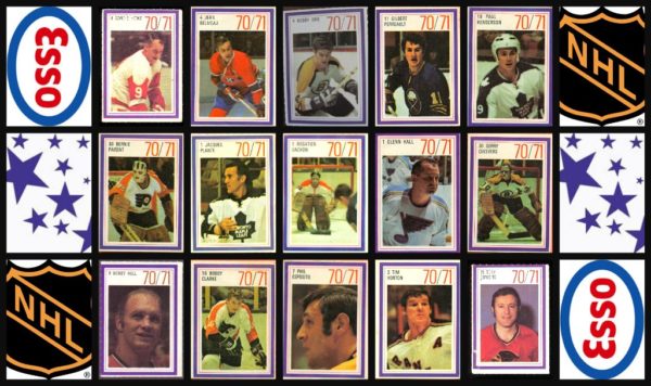 1970 Esso Power Play NHL Hockey Stickers Stamps Complete Set of 252