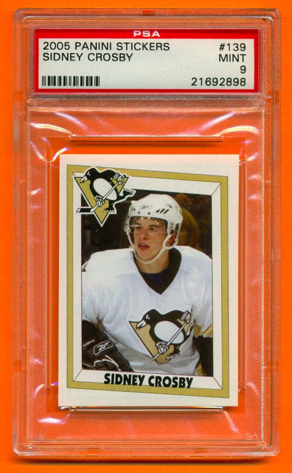 PSA 9- 2005 Panini #139 Sticker Pittsburgh