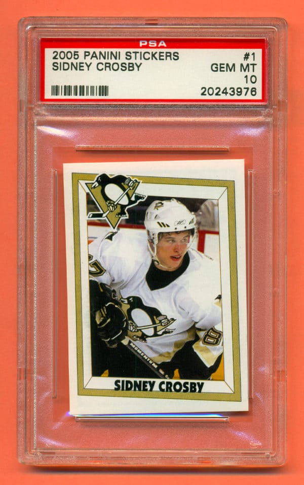 PSA 10- 2005 Panini #1 Sticker Pittsburgh