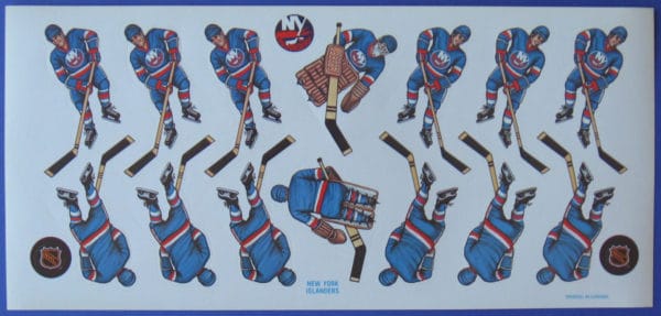 1983 Coleco Table Hockey Sheet #3