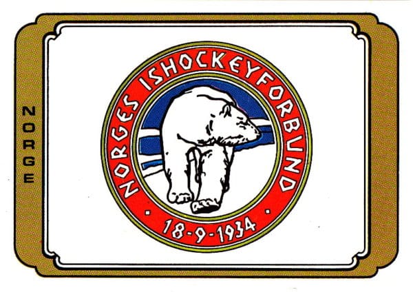 1979 PANINI #245- Norway Team Crest Logo