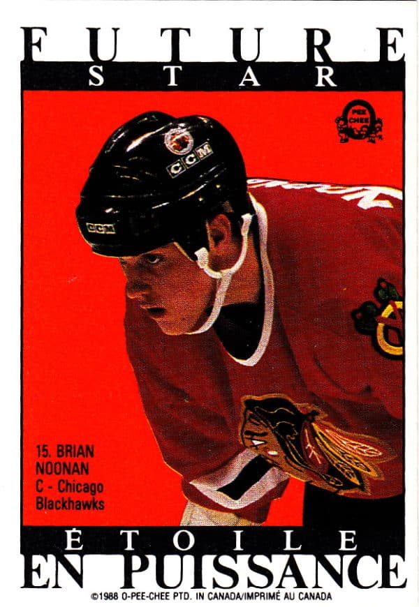 1988 O-Pee-Chee Back Cards #15-Brian Noonan