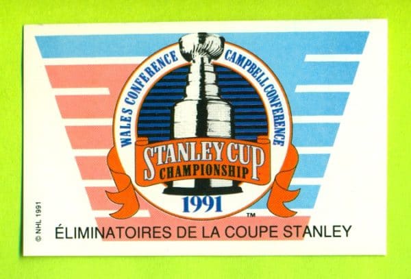 1991 PANINI #7-Stanley Cup