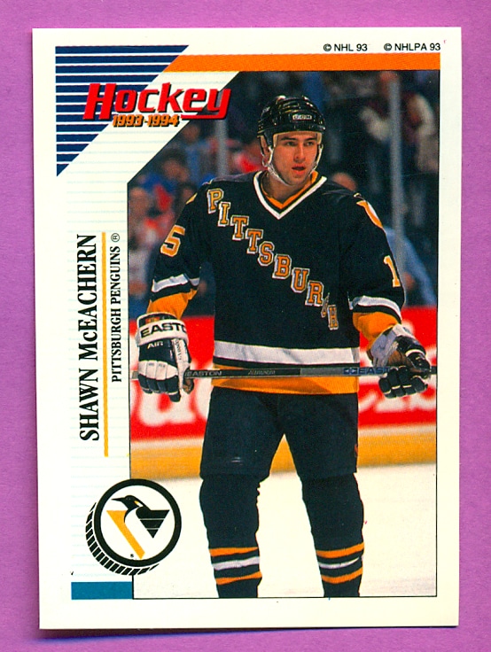 1993 PANINI #84-Shawn McEachern - NHL Hockey Stickers