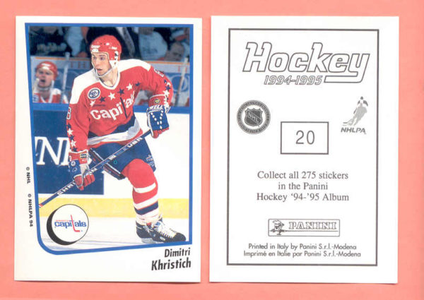 1994 PANINI #20-Dmitri Khristich