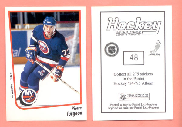 1994 PANINI #48-Pierre Turgeon