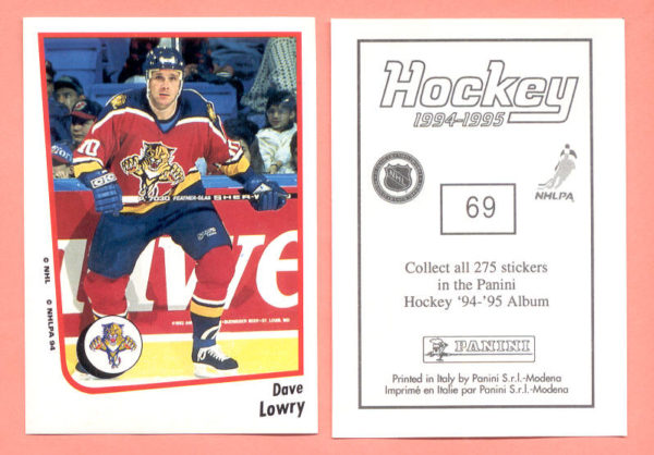 1994 PANINI #69-Dave Lowry