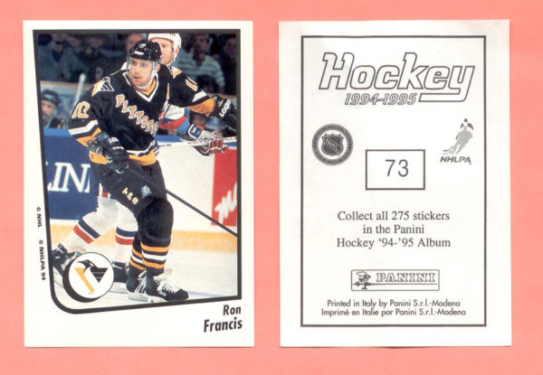 1994 PANINI #73-Ron Francis