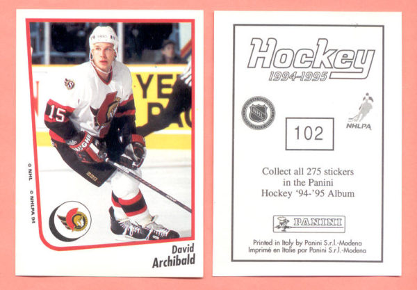 1994 PANINI #102-Dave Archibald