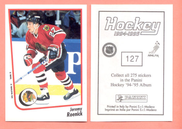 1994 PANINI #127-Jeremy Roenick