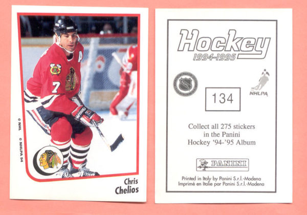 1994 PANINI #134-Chris Chelios