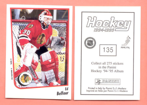 1994 PANINI #135-Ed Belfour