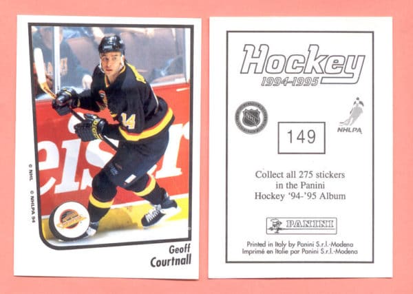 1994 PANINI #149-Geoff Courtnall