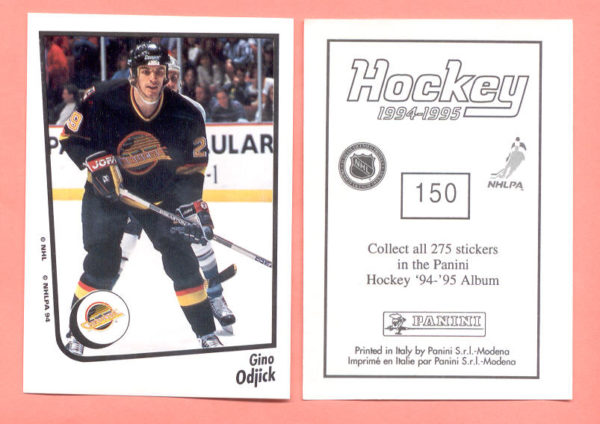 1994 PANINI #150-Gino Odjick