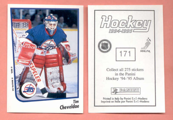 1994 PANINI #171-Tim Cheveldae