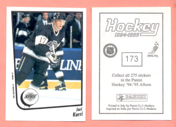 1994 PANINI #173-Jari Kurri