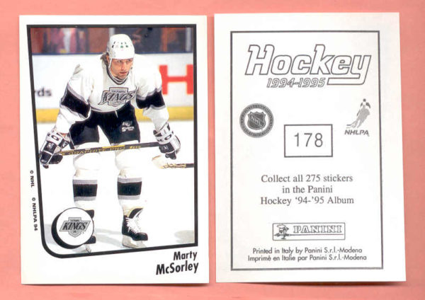 1994 PANINI #178-Marty McSorley