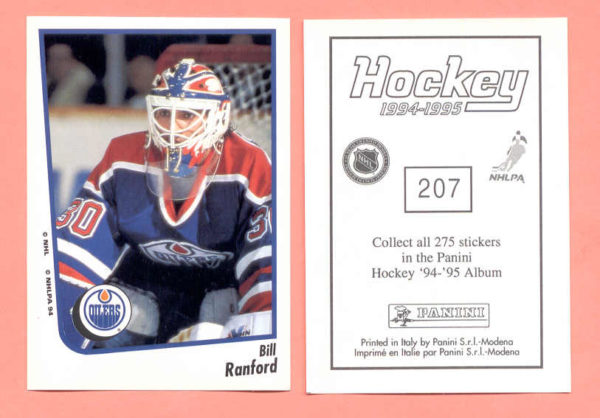 1994 PANINI #207-Bill Ranford