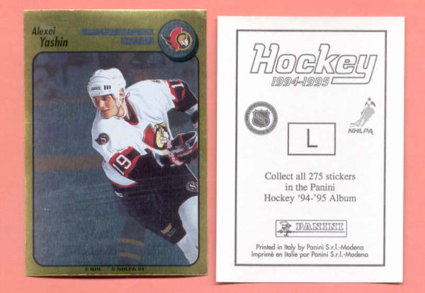 1994 PANINI #L-Alexei Yashin