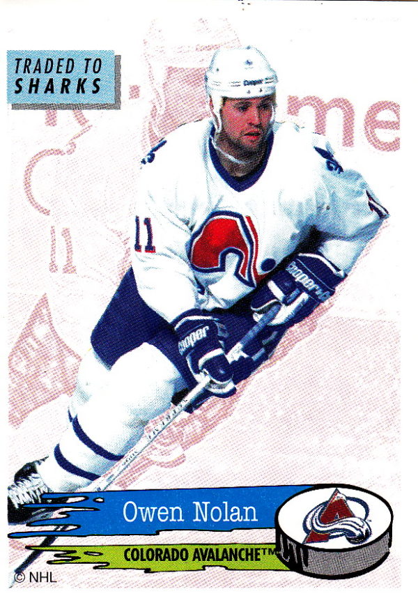 1995 PANINI  #249-Owen Nolan