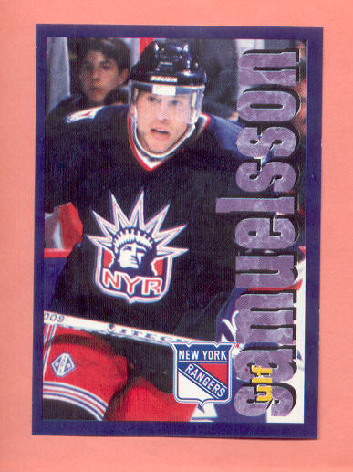 1998 PANINI #85-Ulf Samuelsson - NHL Hockey Stickers