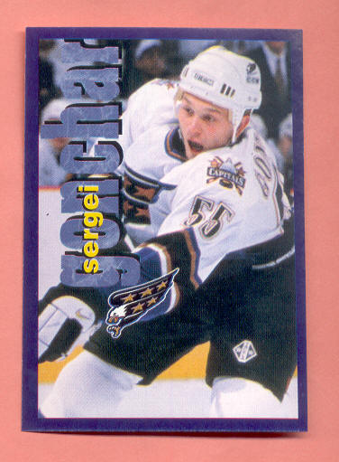 1998 PANINI #105-Sergei Gonchar - NHL Hockey Stickers