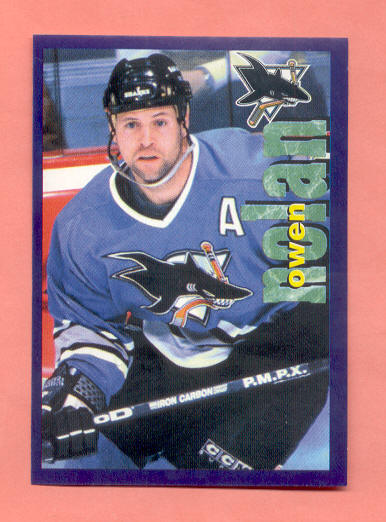 1998 PANINI #210-Owen Nolan - NHL Hockey Stickers