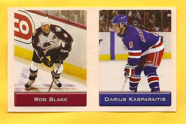 2003 Sports Vault Top Up To 600 Pieces #89-Darius Kasparaitis