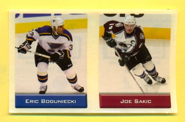 2003 Sports Vault Top Up To 600 Pieces #185-Joe Sakic