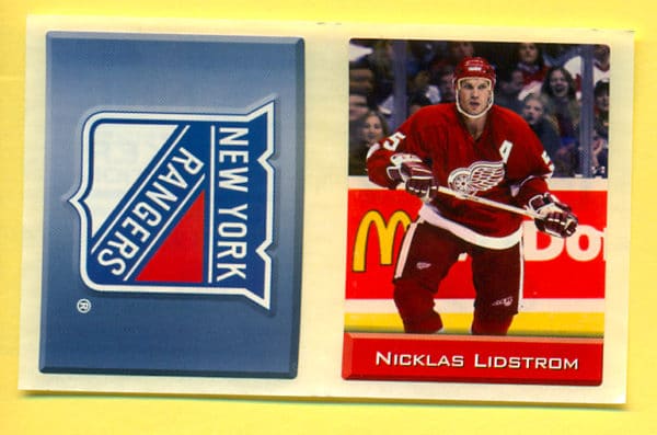 2003 Sports Vault Top Up To 600 Pieces #218-Nicklas Lidstrom