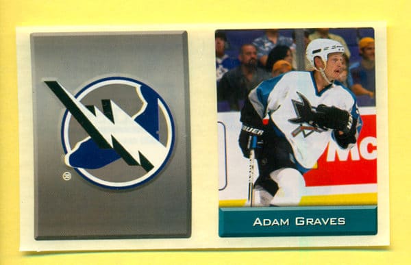 2003 Sports Vault Top Up To 600 Pieces #284-Adam Graves