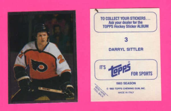 1983 Topps #3-Darryl Sittler