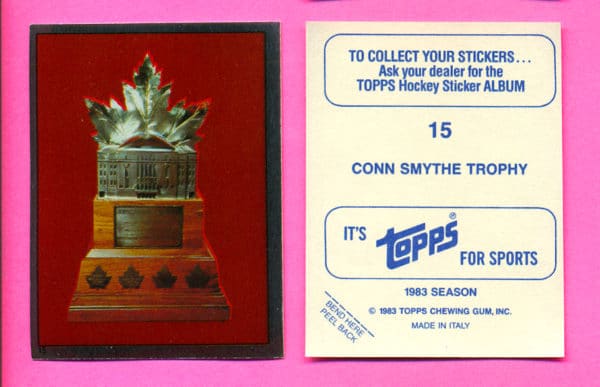 1983 Topps #15-Conn Smythe