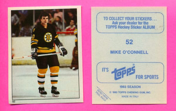 1983 Topps #52-Mike O'Connell