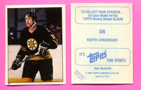 1983 Topps #56-Keith Crowder