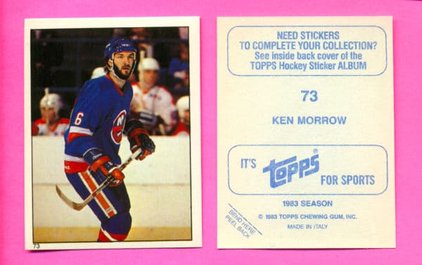 1983 Topps #73-Ken Morrow