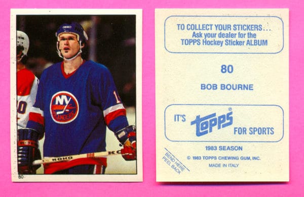 1983 Topps #80-Bob Bourne