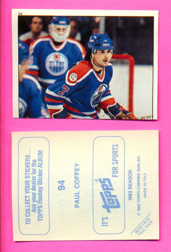 1983 Topps #94-Paul Coffey