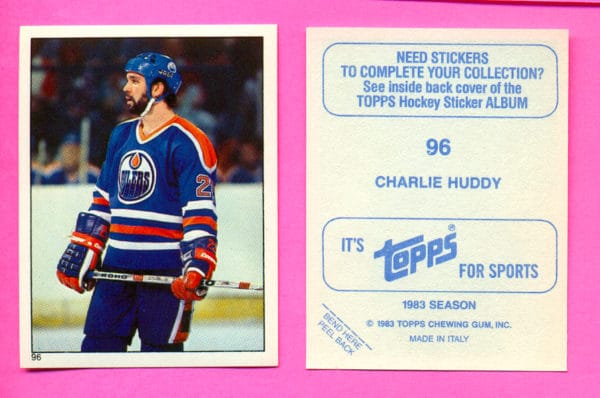 1983 Topps #96-Charlie Huddy