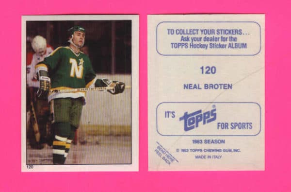 1983 Topps #120-Neal Broten