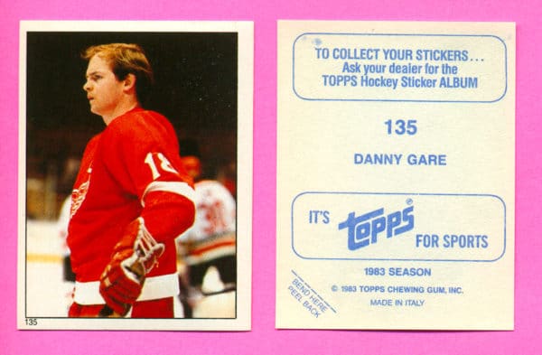 1983 Topps #135-Danny Gare