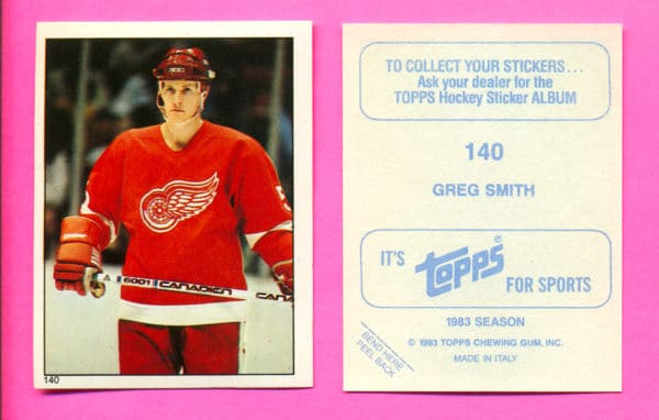 1983 Topps #140-Greg Smith