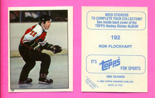 1983 Topps #192-Ron Flockhart