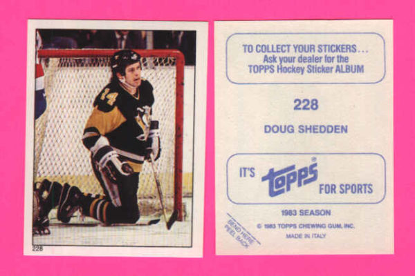 1983 Topps #228-Doug Shedden