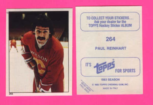 1983 Topps #264-Paul Reinhart