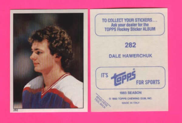 1983 Topps #282-Dale Hawerchuk